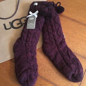 Ugg W’s Fleece Lined cozy socks